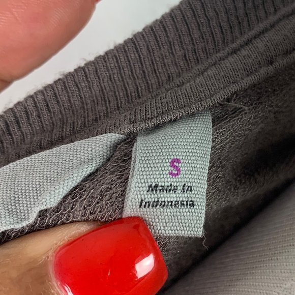 ATHLETA Size Small Recharge Thumb Hole Lounge Tunic Sweatshirt Dress - Picture 8 of 11